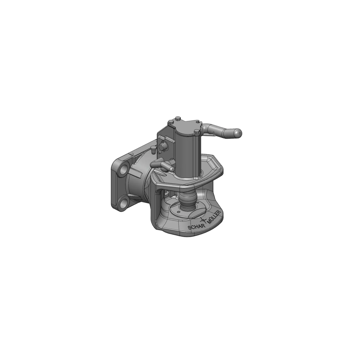 Clevis Types 140x80 M20 K2 A11 (38mm) 05141302A02 Scharmüller