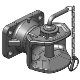 Clevis Types 140x80 M16 K1 (31,5mm)  05140501A02 Scharmüller