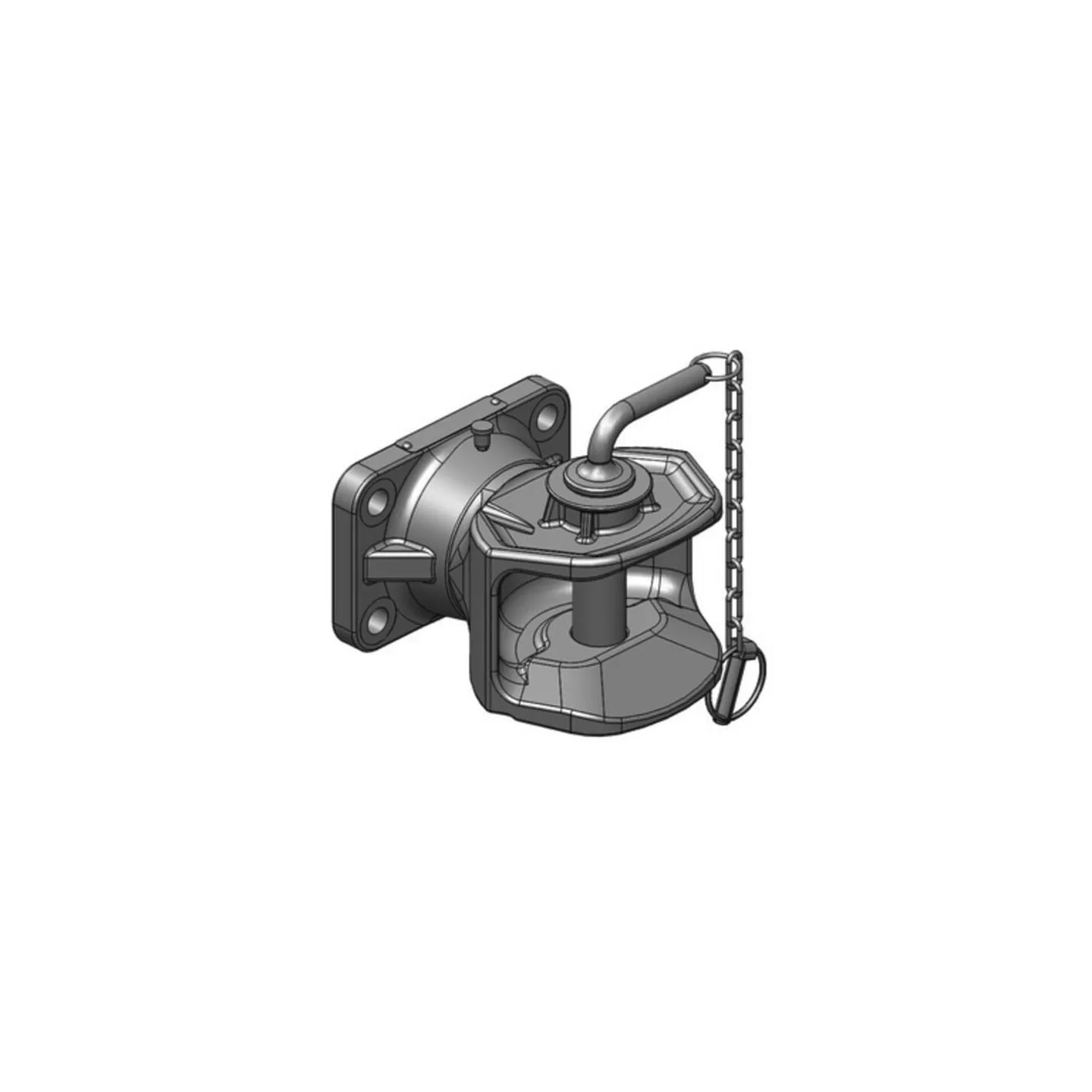 Clevis Types 140x80 M16 K1 (31,5mm) 05140501A02 Scharmüller