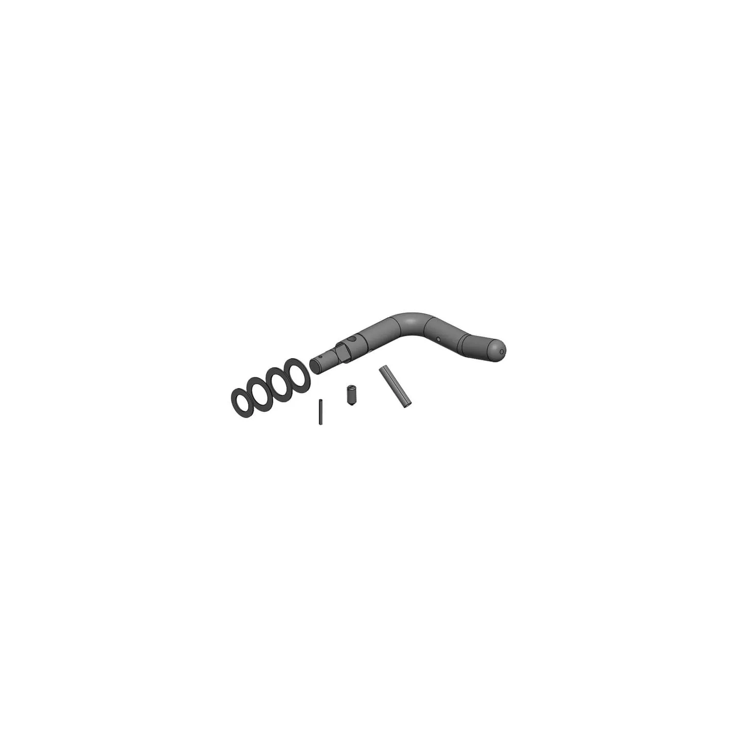 Handle set A10-A11 20mm  02480502 Scharmüller