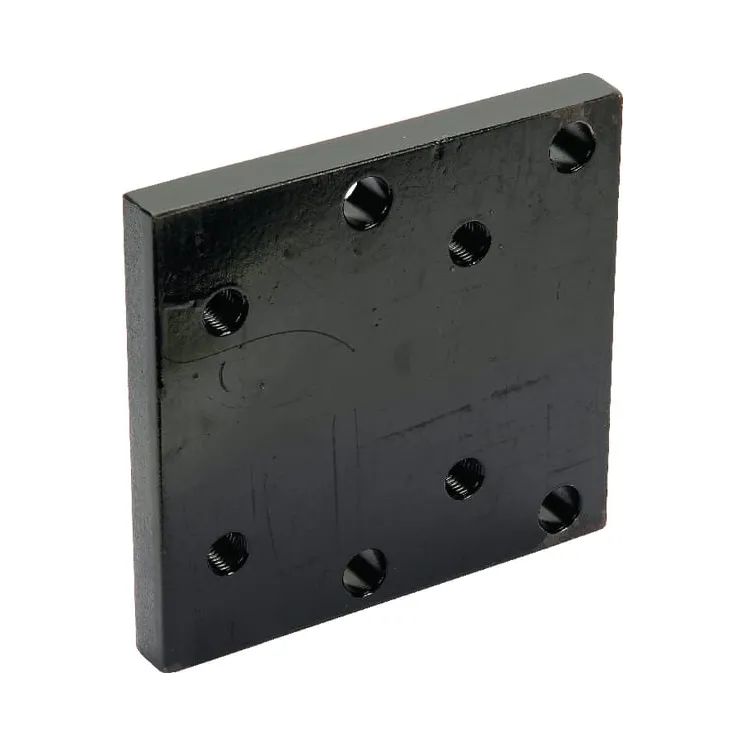 Mounting plate 140x80 / 90x93mm 4x M16 4x 17mm  103243250A02 Scharmüller 103243250