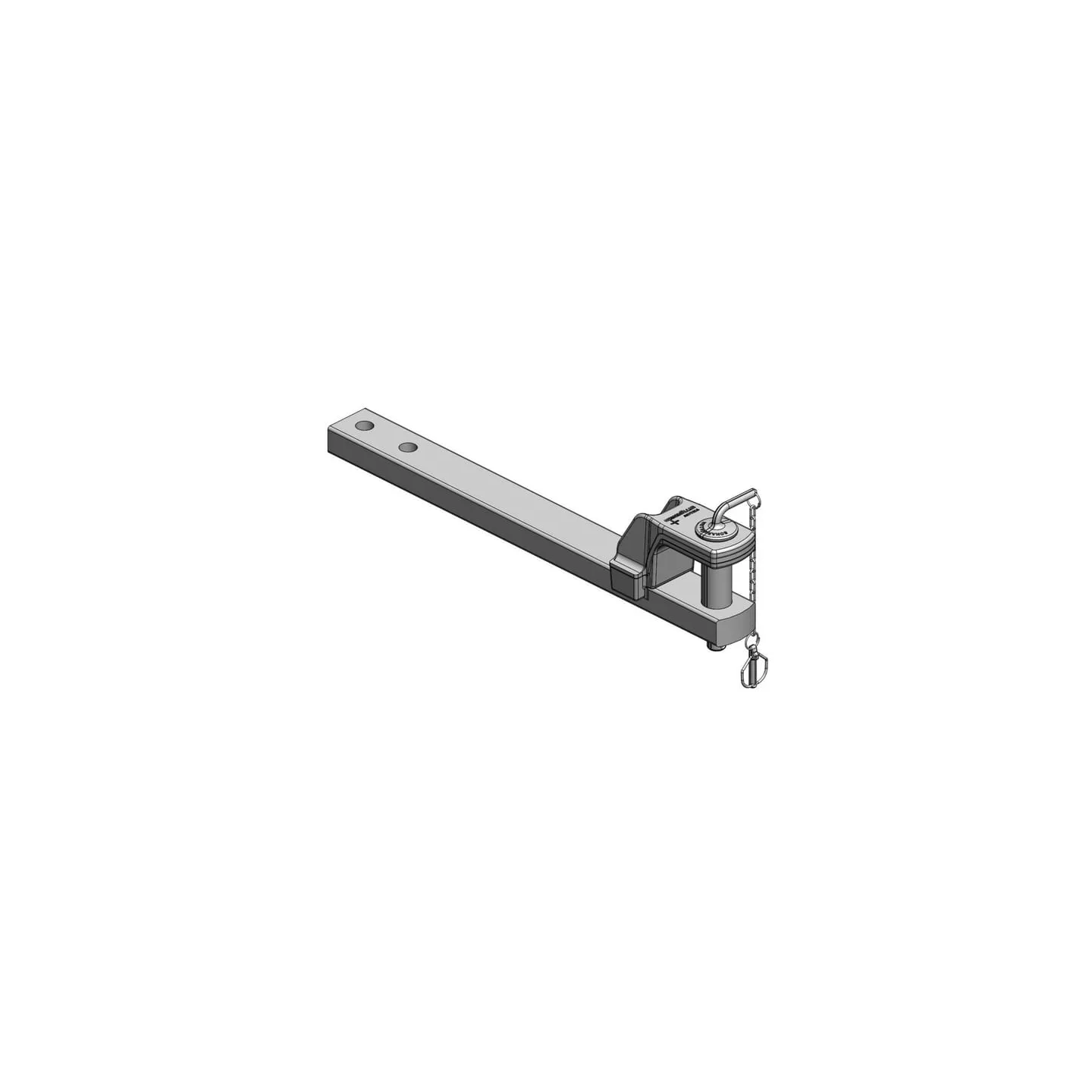 Drawbar 90x50 L905mm Cat. 4 50mm Claas  108209220A02 Scharmüller