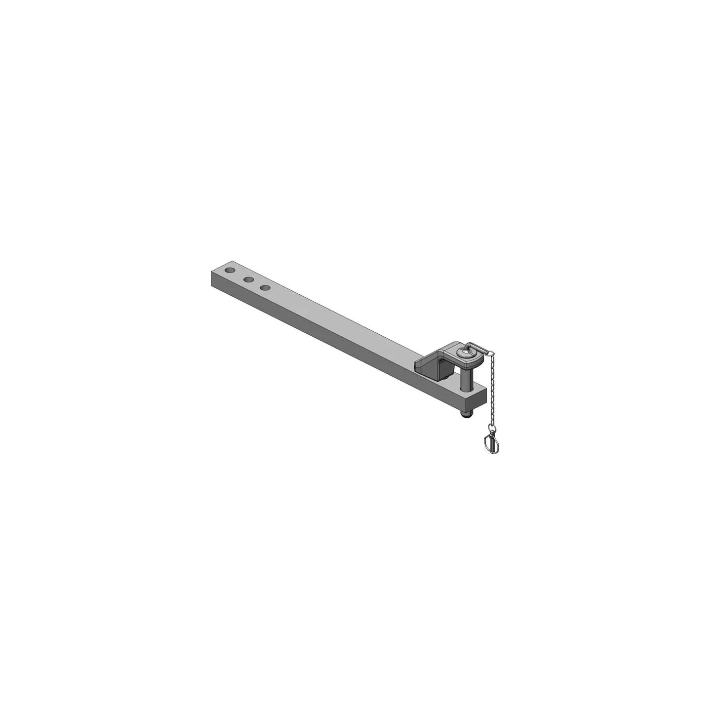 Drawbar 90x50 L1085mm Cat. 3 38mm ISO 6489-3  108219840A34 Scharmüller