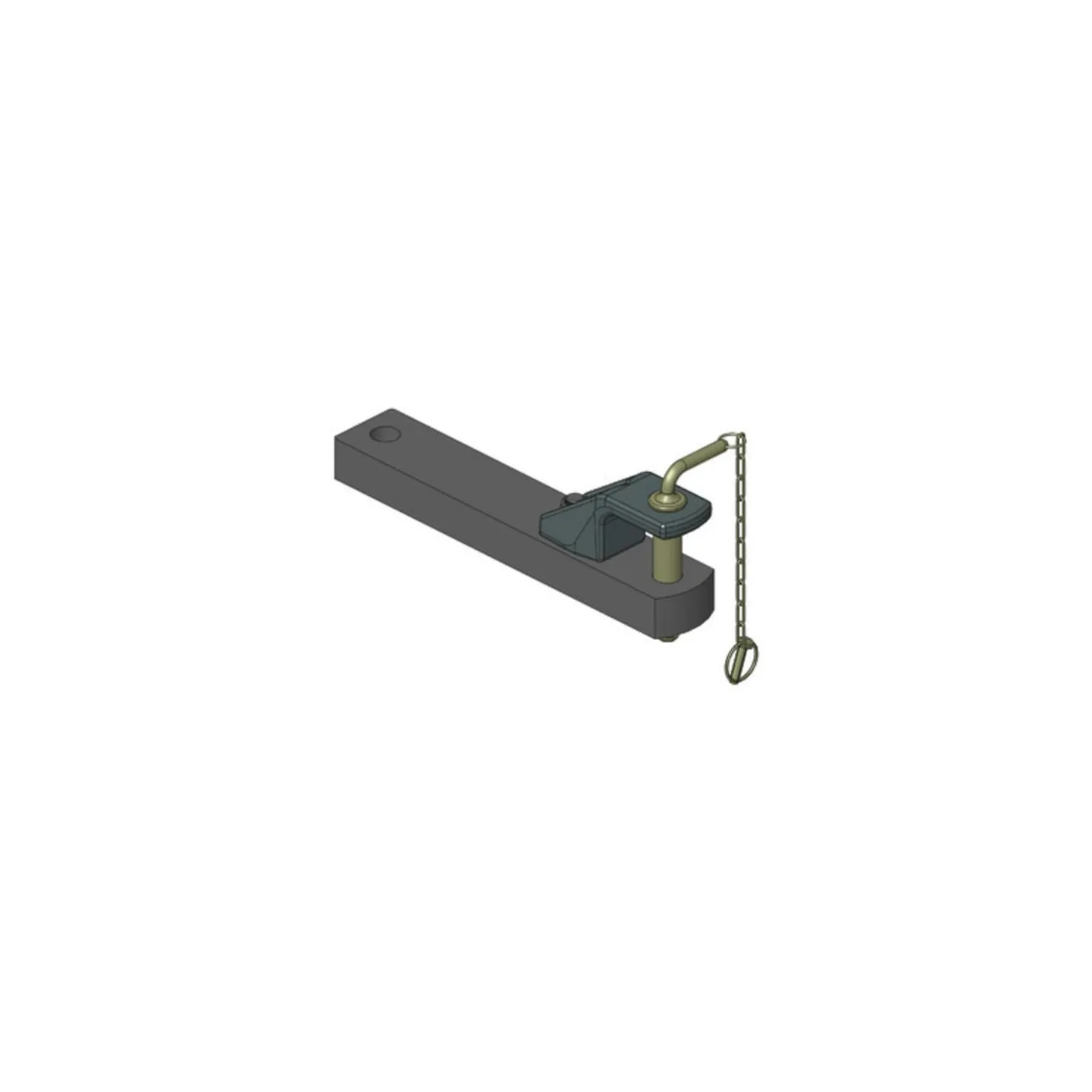 Drawbar 90x50 L505mm Cat. 2 31,5mm  108205500A02 Scharmüller