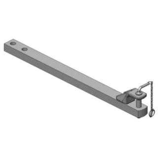 Jūgstienis 80x50 L1170mm Kat. 2 31,5 mm 108209600A02 Scharmüller