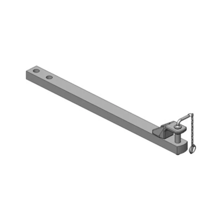 Drawbar 80x50 L1170mm Cat. 2 31,5mm  108209600A02 Scharmüller