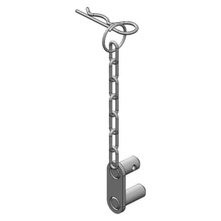 Slēdzenes tapa ar ķēdi 14mm 104839000 Scharmüller