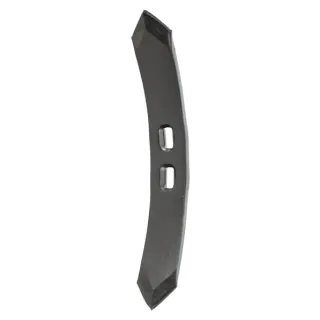 Cultivator point 410x55x15mm, reversible, curved, 2 hole, suitable for Köckerling  5140506009 Mølbro
