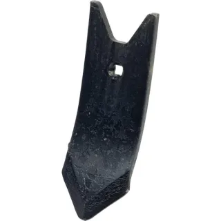 Cultivator point 290x100x12mm, curved, 1 hole, suitable for Köckerling  5140506014 Mølbro