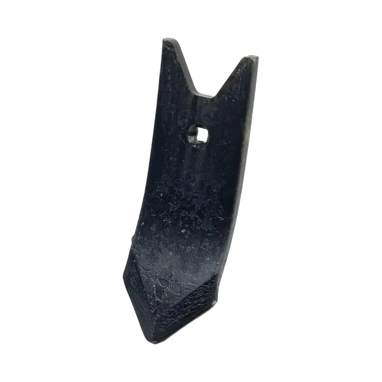 Cultivator point 288x100x12mm, curved, 1 hole, suitable for Köckerling  5140506014C Mølbro