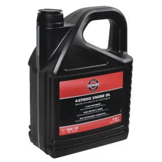 Engine oil, 5l, mineral, SAE 30W by   100009E Briggs & Stratton