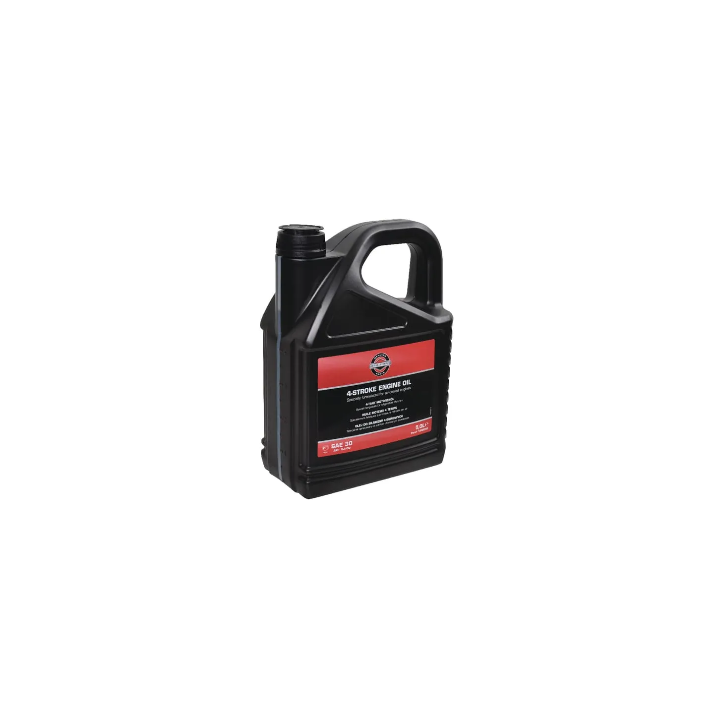 Engine oil, 5l, mineral, SAE 30W by   100009E Briggs & Stratton