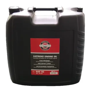 Engine oil, 25l, mineral, SAE 30W by   100046E Briggs & Stratton