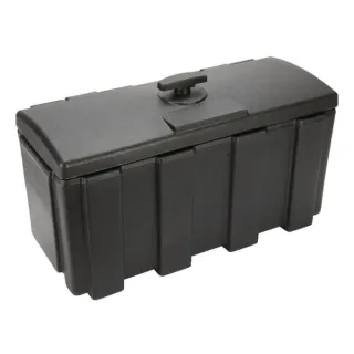 Toolbox 225x515x272mm, 20l capacity, black polypropylene,   1211807 AL-KO