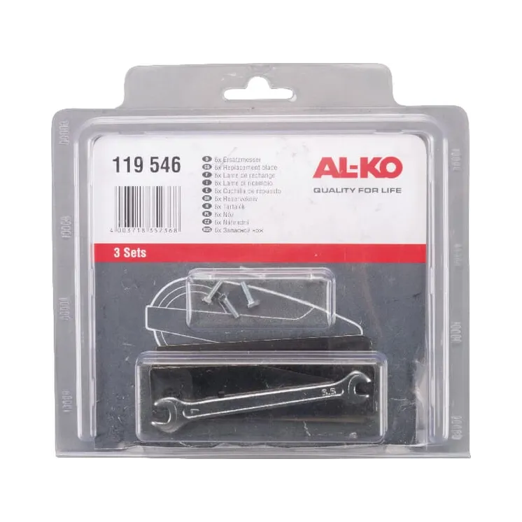 Blade and fixing screw  127400 AL-KO AK119459 AK119546 AK119573