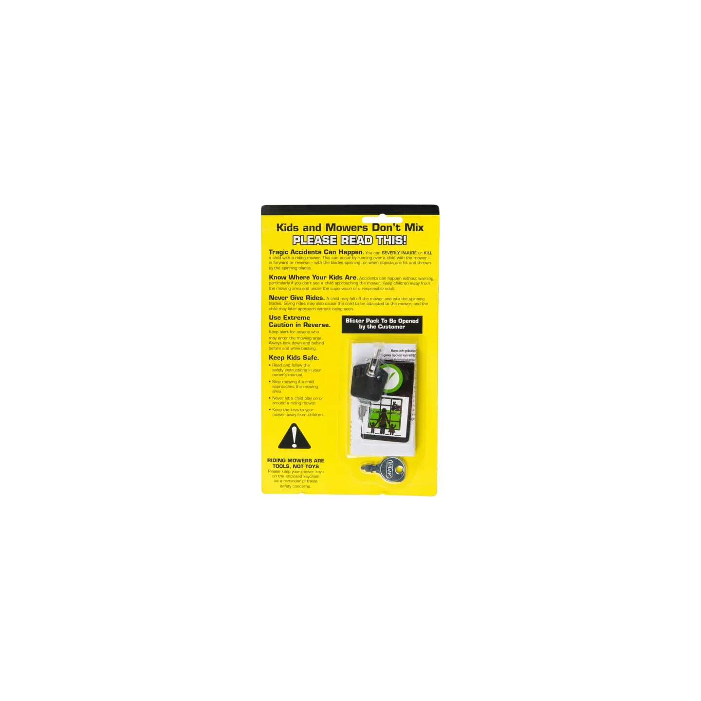 Ignition key  1737837YP Briggs & Stratton