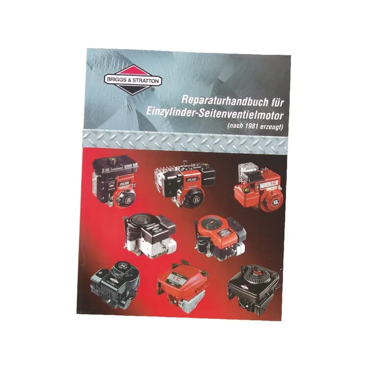 Repair manual 1-cyl Indicator Engine  271266 Briggs & Stratton