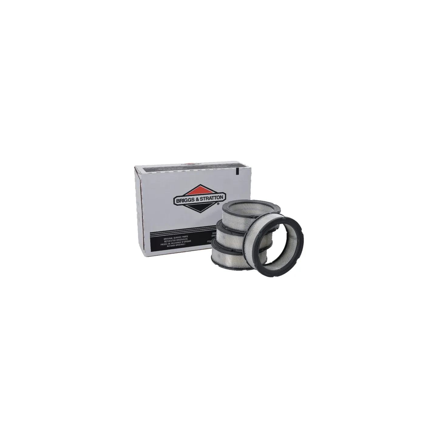 Filtra lielapjoma iepakojums 4 x 394018S 4135 Briggs & Stratton