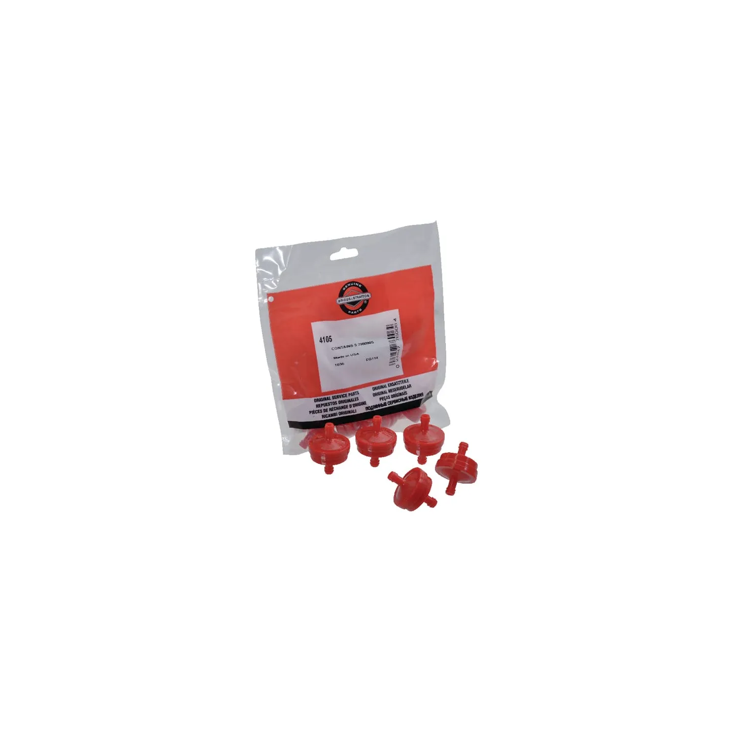 Degvielas filtrs (5 x 298090S) 4105 Briggs & Stratton