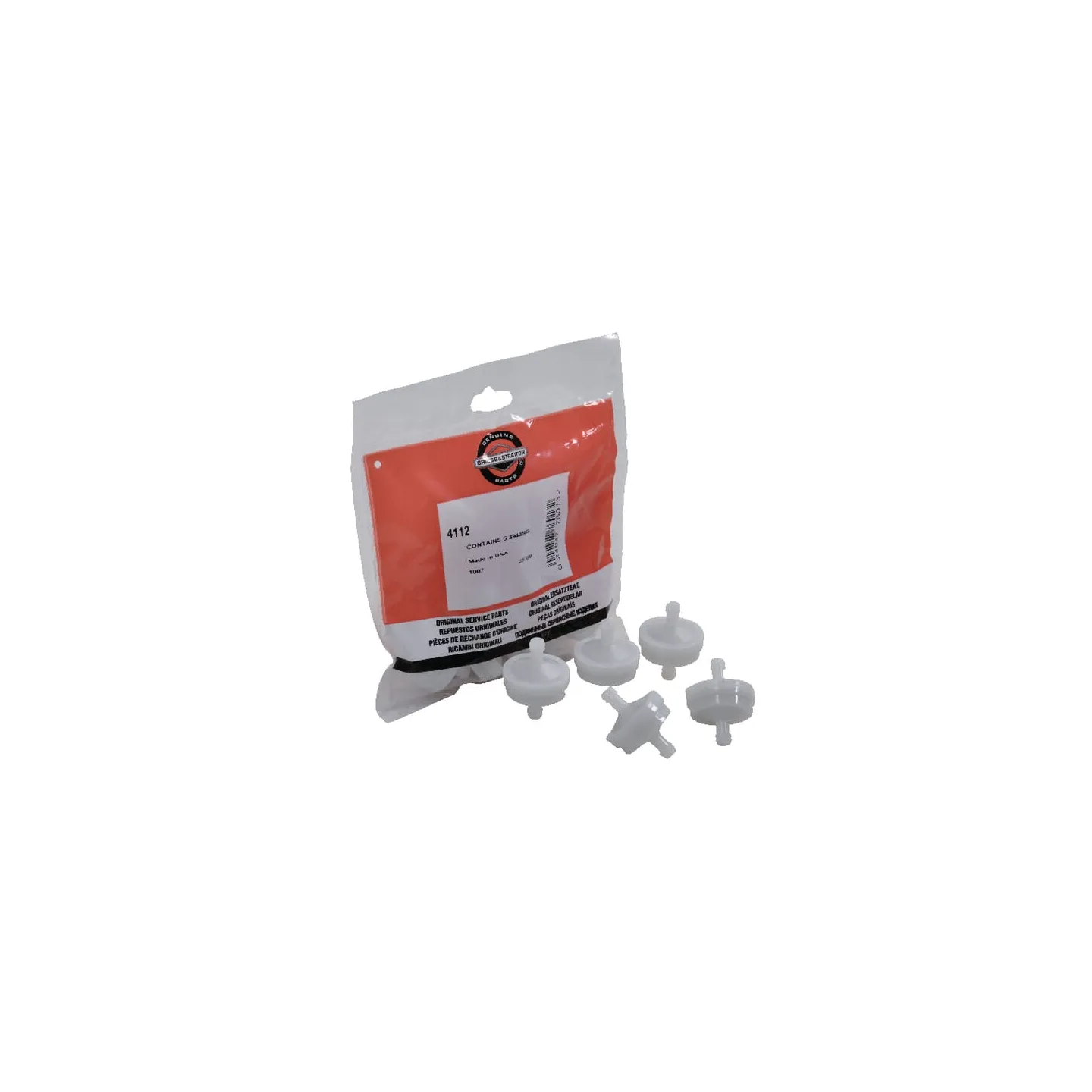 Filter pack 5x 394358S  4112 Briggs & Stratton