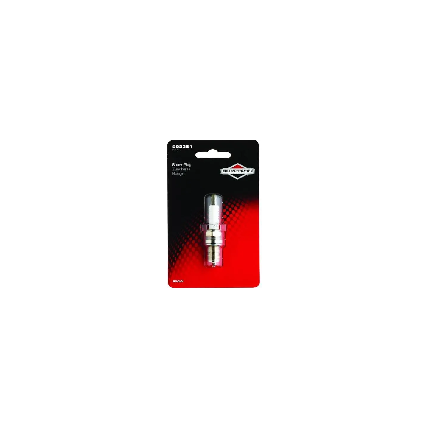 Spark plug 1x BS-OHV blister  992361 Briggs & Stratton 992308