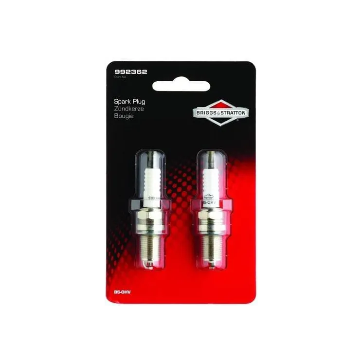 Spark plug 2x BS-OHV blister  992362 Briggs & Stratton 6093E 992305