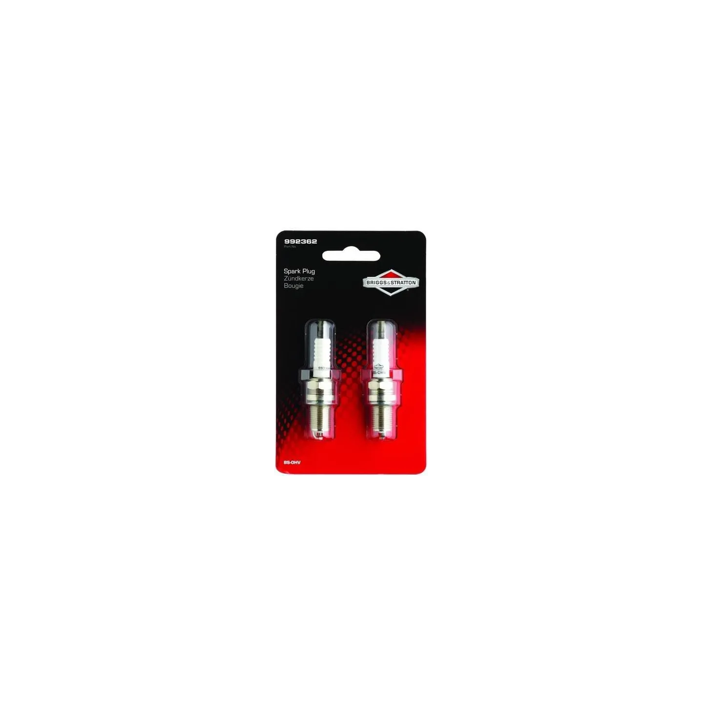 Spark plug 2x BS-OHV blister  992362 Briggs & Stratton 6093E 992305