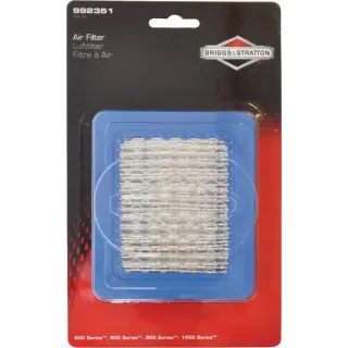 Flat air filter Blister  992351 Briggs & Stratton 6043E