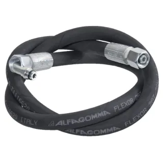 Hydr.Hose compl.DN06.1000-90°  DKLO6100090 Alfagomma