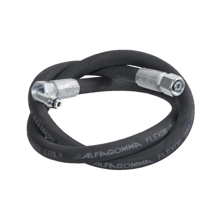 Hydr.Hose compl.DN06.1000-90°  DKLO6100090 Alfagomma