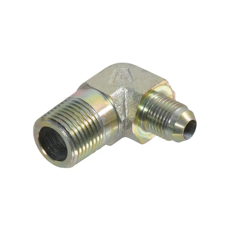 Elkoņa sakabe 9/16JIC x 1/4NPT KIN0904 Alfagomma