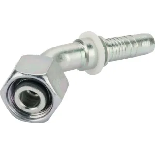 Ievietot DN10-M18x1,5-12L-45° PGLO101845 Alfagomma PGLO101845DB