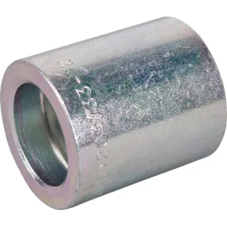 Ferrule 37x41.5mm DN20 Steel / zinc-plated / white passivated   SFA4S20 Alfagomma