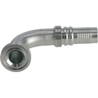 Sajūga savienojums 4SH-DN32 ar atloku ø54,0mm 90° SFSH322090G2 Alfagomma