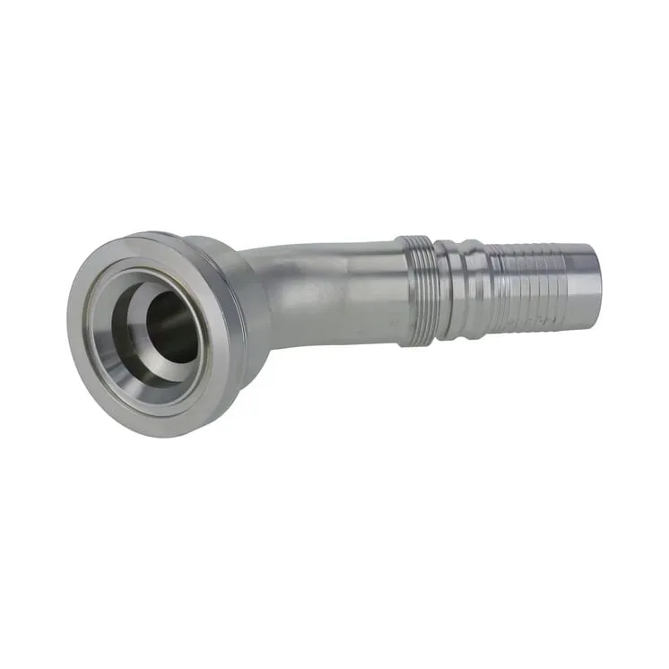 Swage coupling 4SH-DN40 with flange  ø79,4mm 45°  SFSH403245G2 Alfagomma