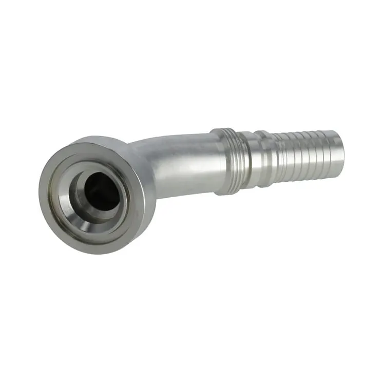 Swage coupling 4SH-DN25 flange  54.0mm 45°  SFSCH252045G2 Alfagomma